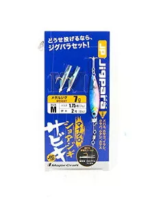 メジャークラフト メタルジグ ショアジギさびきジグ入りセット SABIKI-SET